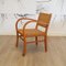 Mid-Century Wood and Rope Lounge Chair, 1950s 6