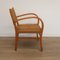 Mid-Century Sessel aus Holz und Seil, 1950er 3
