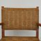 Mid-Century Sessel aus Holz und Seil, 1950er 8