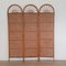 Mid-Century Rattan Folding Room Divider, 1960s, Imagen 1