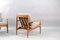Mid-Century Danish Teak Lounge Chairs by Grete Jalk for France & SÃ¸n / France & Daverkosen, Set of 2, Imagen 9