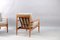 Mid-Century Danish Teak Lounge Chairs by Grete Jalk for France & SÃ¸n / France & Daverkosen, Set of 2, Imagen 11