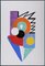 Costumes Pochoir Reprint by Sonia Delaunay, 1969 2