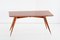 Italian Walnut and Brass Dining Table by Melchiorre Bega, 1950s, Image 3