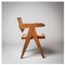 Mid-Century Dining Chair by Pierre Jeanneret, 1950s, Immagine 2