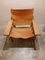 Mid-Century Leather and Oak Safari Chair by Kurt Ã˜stervig for KP MÃ¸bler, 1960s, Image 2