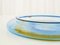 Assiette Bleu Clair et Orange par Gian Maria Potenza pour La Murrina, 1960s 4