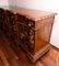 Antikes italienisches Sideboard aus geschnitztem & geformtem Nussholz, 1800er 4