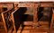 Antikes italienisches Sideboard aus geschnitztem & geformtem Nussholz, 1800er 15