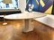 Vintage Italian Travertine Argo Dining Table by Carlo Scarpa, Image 1