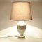 Mid-Century Crackle Glaze Ceramic Table Lamp from Ugo Zaccagnini, Image 6