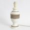Mid-Century Crackle Glaze Ceramic Table Lamp from Ugo Zaccagnini 4