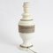 Mid-Century Crackle Glaze Ceramic Table Lamp from Ugo Zaccagnini, Image 3