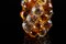 Große Bernsteinfarbene Kristallglas Ananas von VGnewtrend 3