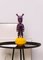 Small Purple & Yellow The Guest Figurine by Jaime Hayon 2