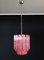 Italian Murano Glass Quadriedri Chandelier, 1982, Image 8