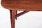 Rosewood & Beech Dining Table, 1960s, Image 5