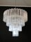 Large Murano Glass Tiered Chandelier, 1988 10