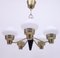 5-Light Ceiling Lamp from ASEA, 1950s, Image 7