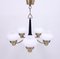 5-Light Ceiling Lamp from ASEA, 1950s, Image 1