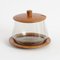 Mid-Century Teak & Smoked Glass Dish from Karl Holmberg Gotene 4