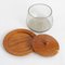 Mid-Century Teak & Smoked Glass Dish from Karl Holmberg Gotene 6