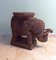 Woven WIcker Elephant Side Table, 1970s 8