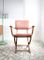 Italian Mid Century Chestnut Folding Chair 5