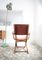 Italian Mid Century Chestnut Folding Chair 4