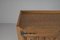 Mobiletto in quercia con frontale intagliato a mano e cassetti con oroscopo, Germania, anni '60, Immagine 10