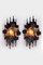 Brutalist Wall Lamps by Tom Ahlstrom & Hans Ehrlich, Sweden, 1960s, Set of 2, Image 1