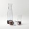 Drinking Glass with Moka Base, Moire Collection, Hand-Blown Glass by Atelier George 4