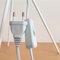 German Modern Glossy White Table Tripod Lamp from Casalux, 2000s 10
