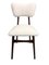 Mid-Century Cream Faux Fur Dining Chairs, 1960s, Set of 8 8