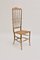 High Back Chiavari Chair, 1950s, Image 6