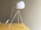 German Modern Glossy White Table Tripod Lamp from Casalux, 2000s 3