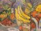 Roberto Díaz de Orosia, Bodegón con frutas, años 60, Óleo sobre lienzo, Imagen 4