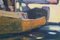 Old Fishing Boat Italian Tuscan School Painting, 1972, Image 17