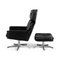 Mid-Century Swivel Chair with Ottoman by Lystager, 1960s, Image 5