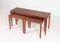 Danish Rosewood Nesting Tables by Severin Hansen for Haslev Møbelsnedkeri, 1960s, Set of 3, Image 3