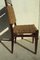 Walnut Dining Chairs, 1940s, Set of 8 6
