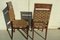 Walnut Dining Chairs, 1940s, Set of 8 8