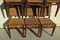 Esszimmerstühle aus Nussholz, 1940er, 8er Set 9