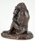 Escultura de mono francesa antigua de bronce de Thomas François Cartier, Imagen 3