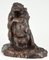 Escultura de mono francesa antigua de bronce de Thomas François Cartier, Imagen 7