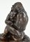 Antique French Bronze Monkey Sculpture by Thomas François Cartier, Image 4