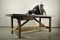 Vintage Industrial Zinc & Wood Workbench, Image 4