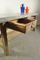 Industrielle Vintage Werkbank aus Zink & Holz 6