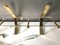 Brass and Acrylic Glass Coat Rack, 1980s, Image 7