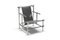 Postmodern Chromed Metal Lounge Chair, 1970s, Image 1